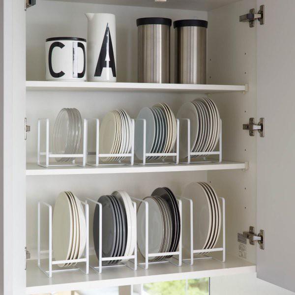 ディッシュラック 食器 ラック スタンド タワー Tower 皿 収納 キッチン 棚 省スペース 整理 ホワイト ワイドs ベルメゾン Paypayモール店 通販 Paypayモール