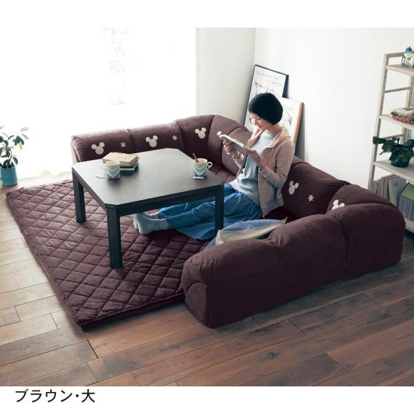 ソファー おしゃれ 安い ディズニー ダブルコーナークッションセット ベージュ 家具 インテリア おしゃれ 大 C 002 ベルメゾンネット 通信販売 店