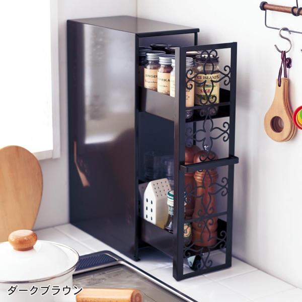 スパイスラック 調味料入れ ベルメゾン スパイス収納ラック カラー ダークブラウン Buyee Buyee Japanese Proxy Service Buy From Japan Bot Online