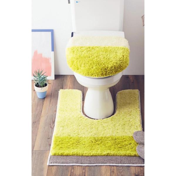 トイレマット トイレマットセット トイレマットのみ おしゃれ 北欧 洗える すべりにくい イエロー ロングマット フタカバーなし 標準マット O Uフタセット Buyee Servis Zakupok Tretim Licom Buyee Pokupajte Iz Yaponii