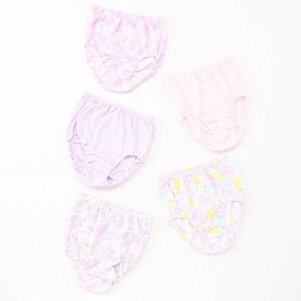 子供 肌着 パンツ ガールズ綿１００ ショーツ５枚組 ひめかわ系 ベルメゾン Paypayモール店 通販 Paypayモール