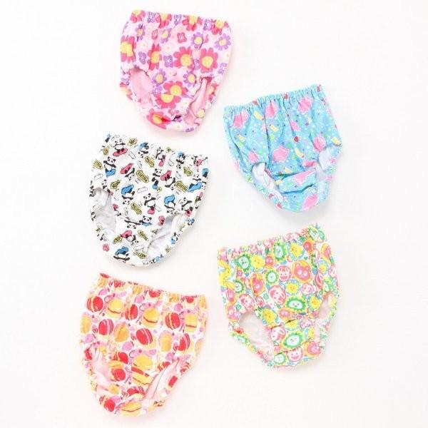 子供 肌着 パンツ ガールズ綿１００ ショーツ５枚組 ビビット系 ベルメゾン Paypayモール店 通販 Paypayモール
