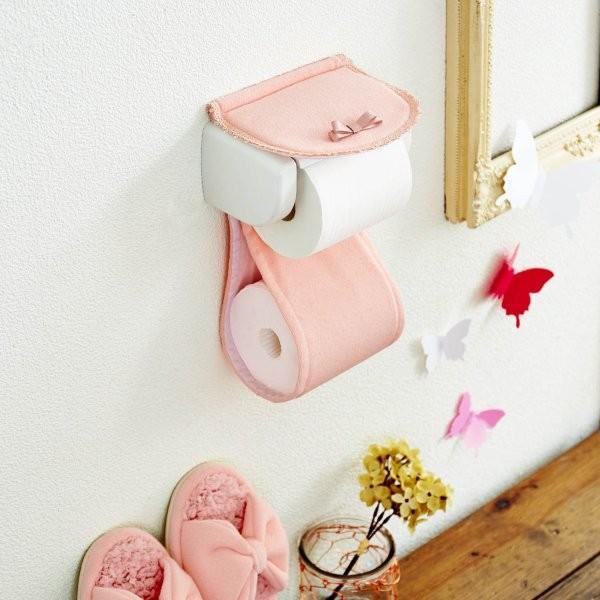 トイレットペーパーホルダーカバー フルーリスフレ カラー ピンク ベルメゾン Paypayモール店 通販 Paypayモール