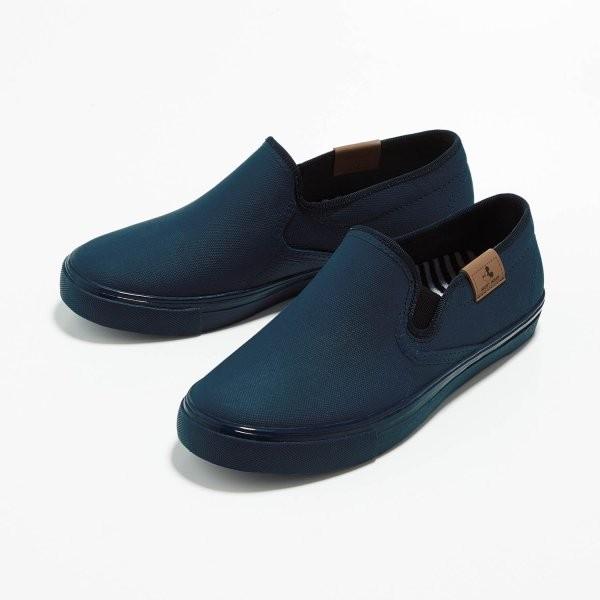 スリッポン スニーカー レインシューズ 靴 レディース ディズニー ミッキー 40代 30代 日本製 雨の日 ネイビー 22 22 5 23 23 5 24 24 5 ベルメゾン Paypayモール店 通販 Paypayモール