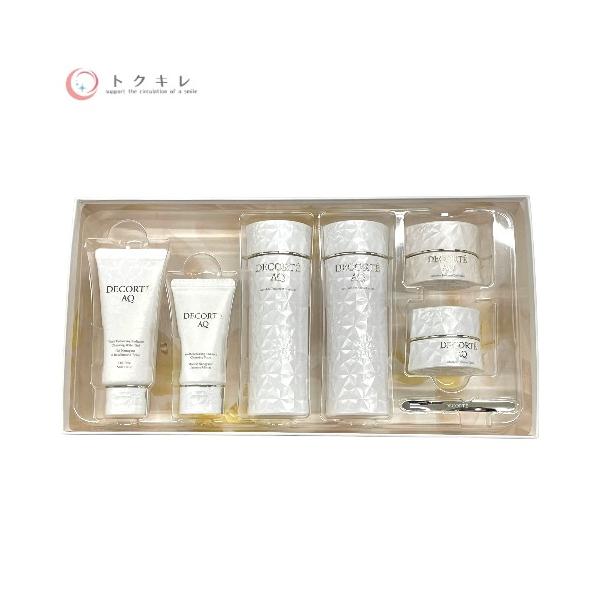 コーセー コスメデコルテ AQ ラディアンス コフレ I (2024年コフレ) (化粧水 100ml + 乳液 100ml + クレンジング 60g + 洗顔料 30g + クリーム 10g + デイクリーム 10g)