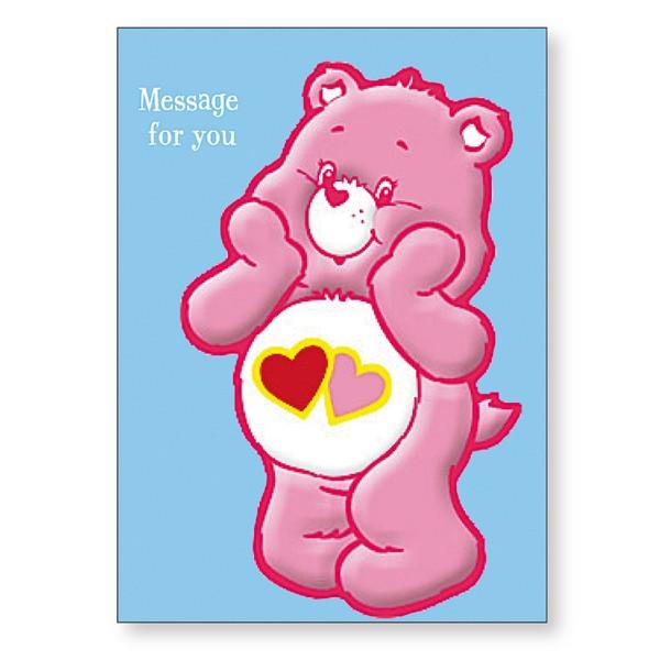 グリーティングカード ケアベアミニカード ラブアロットベア Mc ベルセーブ 通販 Yahoo ショッピング