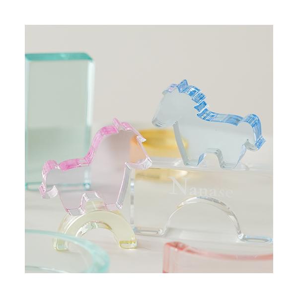 【ベルビーアンファン】Lumiere Petit Horse アクリルプチ ホース(日本製)◆商品内容サイズ／約W44×H32×D15mm生産／日本◆その他☆発送について☆営業日13時までのご依頼で即日発送いたします。（土日祝除く）※画面上...