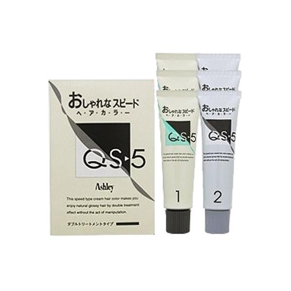 カラーリング・白髪染め qs5 Amazon | ホーユー 5分間放置スピード白毛染 アシュレーQS-5 Eパック