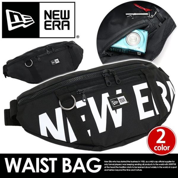 他サイト： ニューエラ NEW ERA ウエストバッグ 正規品 ウエストバッグ ウエストポーチ ボディバッグ ワンショルダー メンズの商品画像