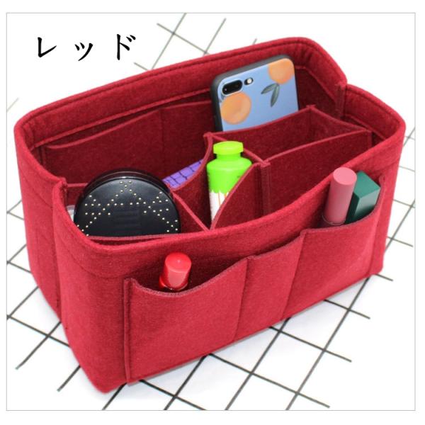 バッグインバッグ フェルト メンズ レディース 選べる4サイズ 小さめ 公式サイト 大きめ バッグ インナーバッグ 便利グッズ ポーチ 整理 小物入れ 化粧ポーチ
