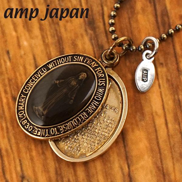 amp japan リミテッドクロス聖母マリアネックレス