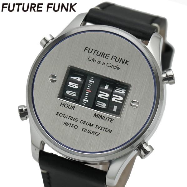 Future Funk フューチャー ファンク ローラー式腕時計 牛革ベルト シルバー文字盤 Ff102 Svbu Lbk Ff102 Svbu Lbk Bell Mart ヤフーショッピング店 通販 Yahoo ショッピング