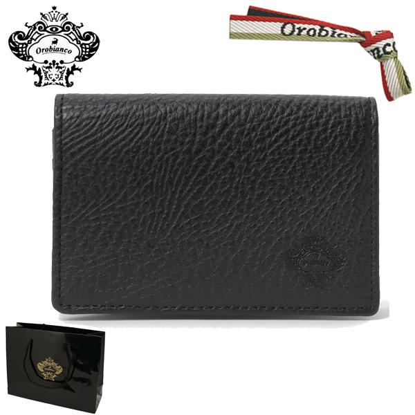 Orobianco（オロビアンコ） オールブラックシリーズ 名刺入れ カード