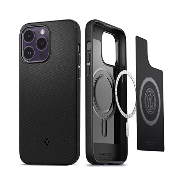 Spigen iPhone 14 Pro ケース Magsafe対応 マグネット搭載 TPU