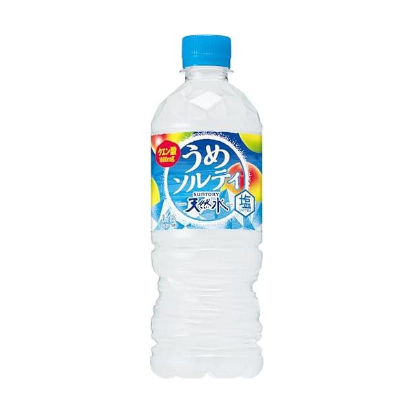 サントリー 天然水 うめソルティ 熱中症対策 540ml ×24本