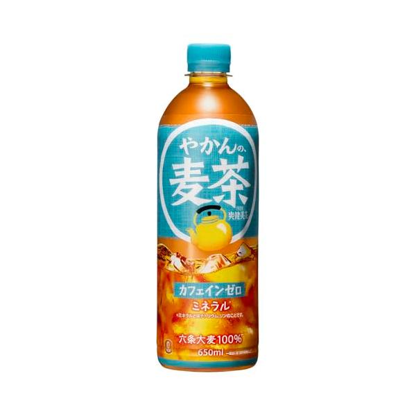 コカ・コーラ やかんの麦茶 from 爽健美茶 650mlPET×24本