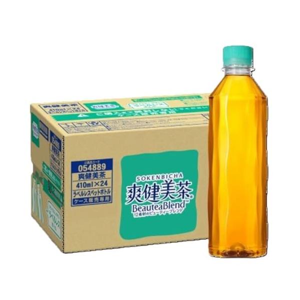 他サイト： コカ・コーラ 爽健美茶 ラベルレス 410ml ×24本の商品画像