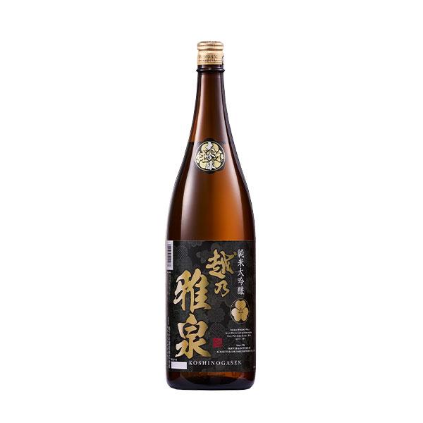 日本酒 お酒 純米大吟醸酒 越乃雅泉 純米大吟醸 一升瓶 1800ml お中元