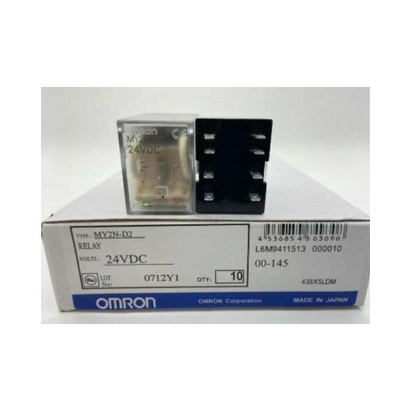 MY2N-D2 DC24V 1箱(10個) 新品◇適格請求書◇送料無料】10個セット OMRON オムロン ミニパワー