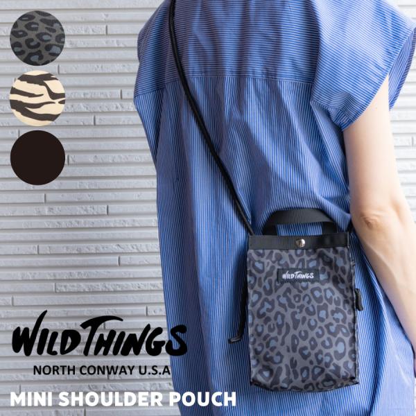 WILD THINGS ワイルドシングス ショルダーポーチ スマホポーチ ショルダーバッグ