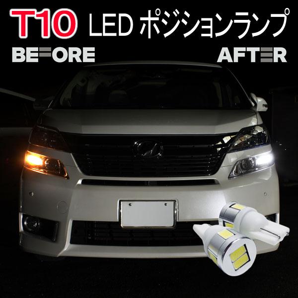 大特価セール】新型 ワゴンR T10 LEDポジションランプ バルブ 2個