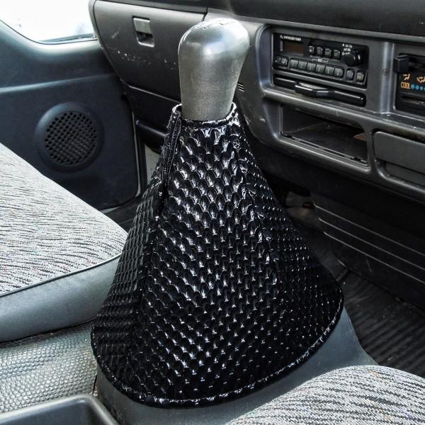 エナメル シフトブーツカバー シフトノブカバー トラック 大型 汎用