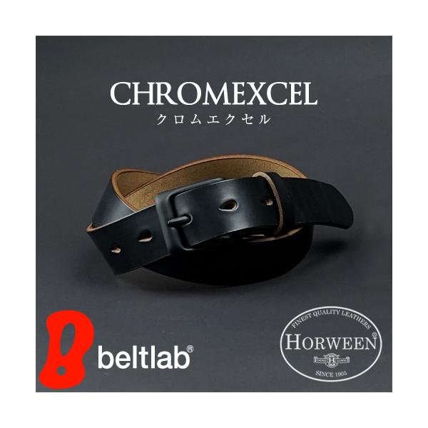 ベルト メンズ 日本製 カジュアル 本革 ホーウィン社 クロムエクセル