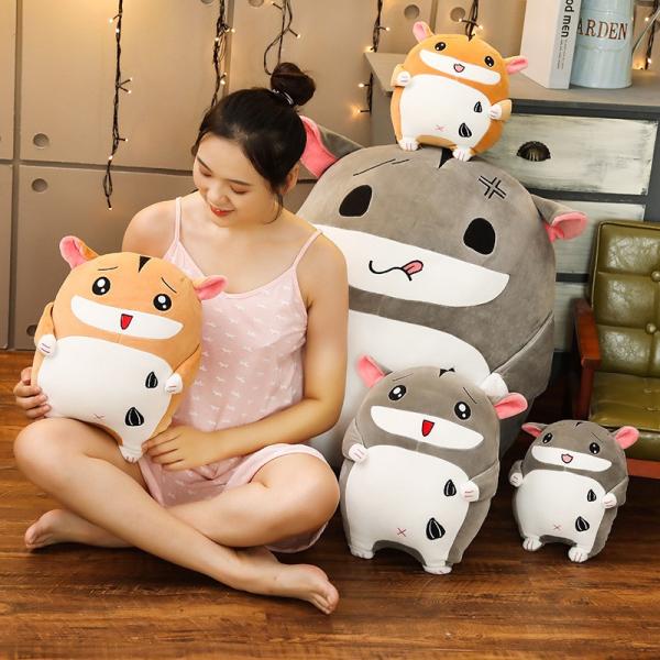 ぬいぐるみ ハムスター 抱き枕 クッション かわいい インテリア 誕生日プレゼント40cm H 1227 40cm Z Beluhappines 通販 Yahoo ショッピング