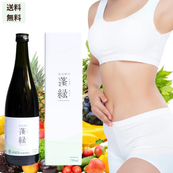酵素ドリンク 越後酵素蓬緑ボトル 720ml 【送料無料】 : BEN-See 酵素ドリンク 越後酵素蓬緑ボトル 720ml 【送料無料】 : BEN-See
