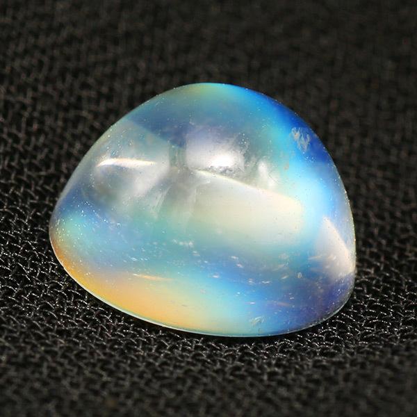 レインボームーンストーン ラウンドカボション 1.33ct1個限定 1個 
