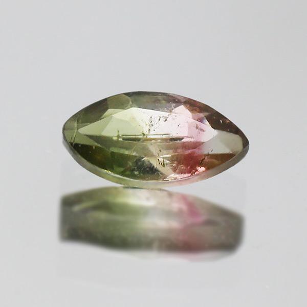 バイカラートルマリン マーキス 0.17ct 限定1個 製品オーダー可能