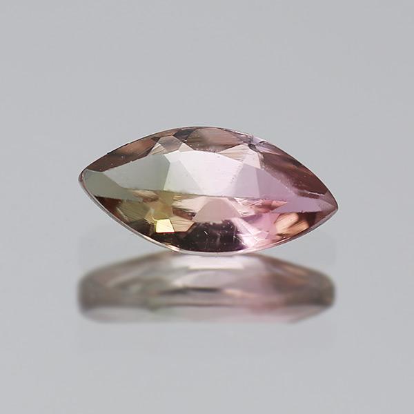 バイカラートルマリン マーキス 0.18ct 限定1個 製品オーダー可能 