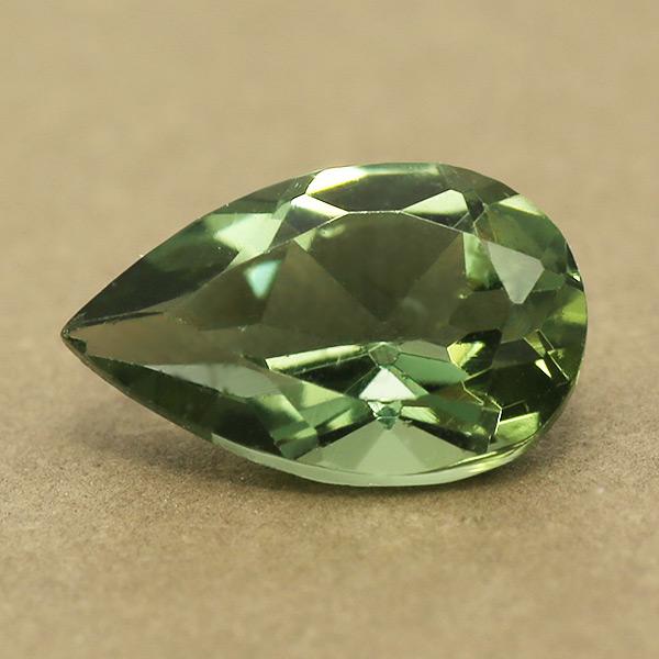 グリーンアパタイト ペアシェイプ 0.93ct 限定1個 製品オーダー可能 