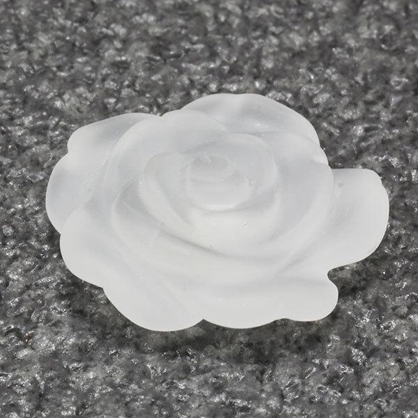 限定9個 水晶 バラ フラワー 16mm 製品オーダー可能 : ジュエリー工房