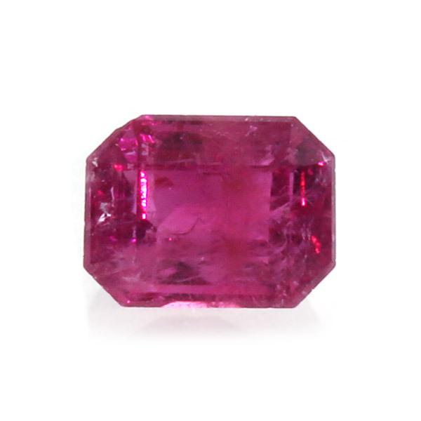 レッドベリル レッドエメラルド オクタゴン 0.12ct 1個限定ルース 