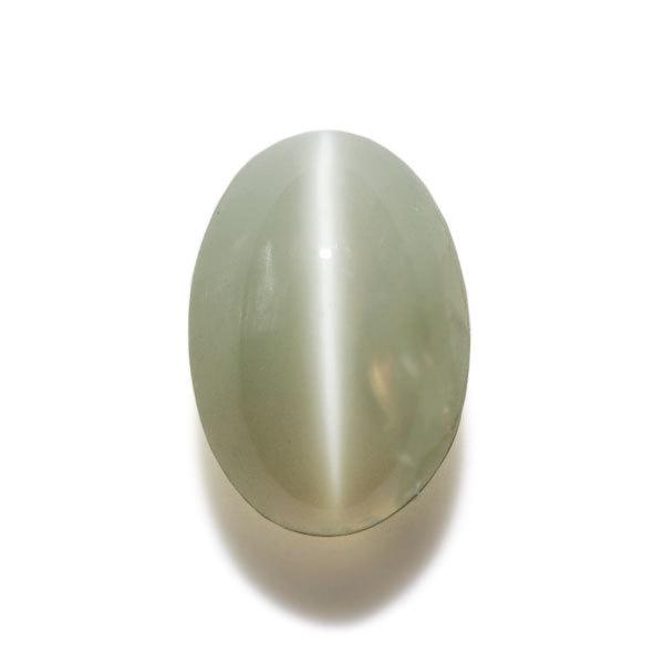 クリソベリルキャッツアイ オーバルカボション 平均0.76ct 15個限定 