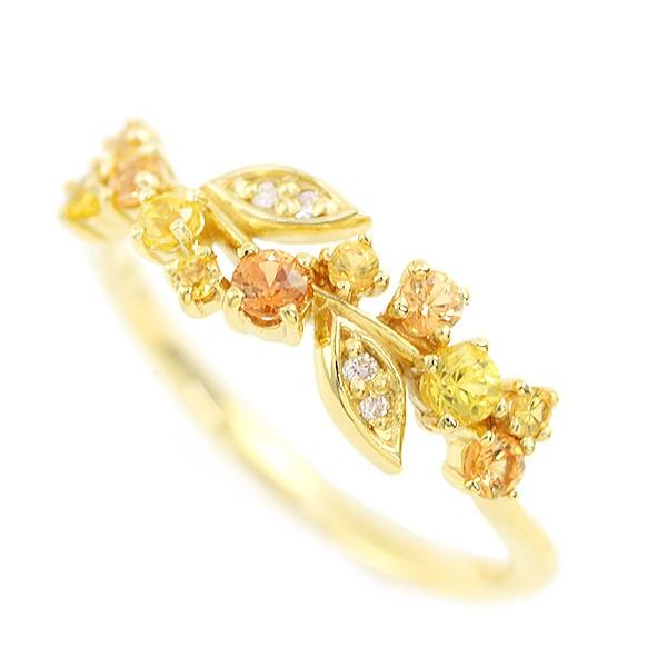 イエローサファイア ☆ ダイヤモンド　ブローチ 750YG サファイア ダイヤモンド ブローチ 3.56ct 0.18ct