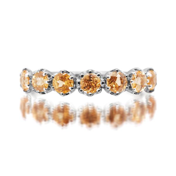 数量限定 オレンジガーネット リング スぺッキオ SV925 指輪  PT・K18・K10はお問合わせください