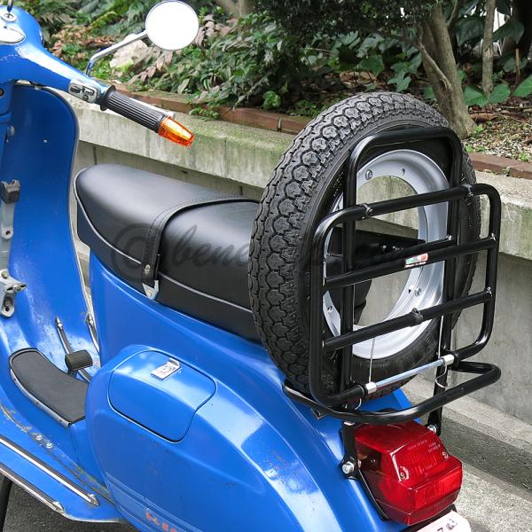 超貴重！ベスパ VESPA スモールボディ用バックレスト シシーバー
