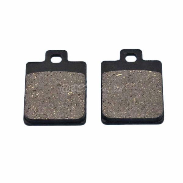 フロントブレーキパッド　Vespa PX E-3 ET2/4, LX用サイズ;　35.3X48.8X7　(若干の誤差あり)Piaggio; 647157,666574ブレーキシュー部分にバリ等がある場合がありますので、その際には、やすり等で...