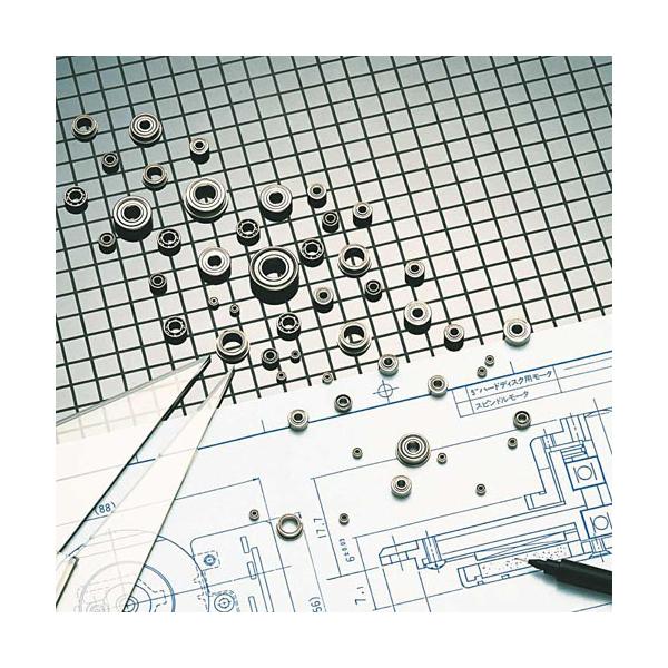 国内大手メーカー  F605HZZ   フランジ付き   ステンレス　5x14x5mm