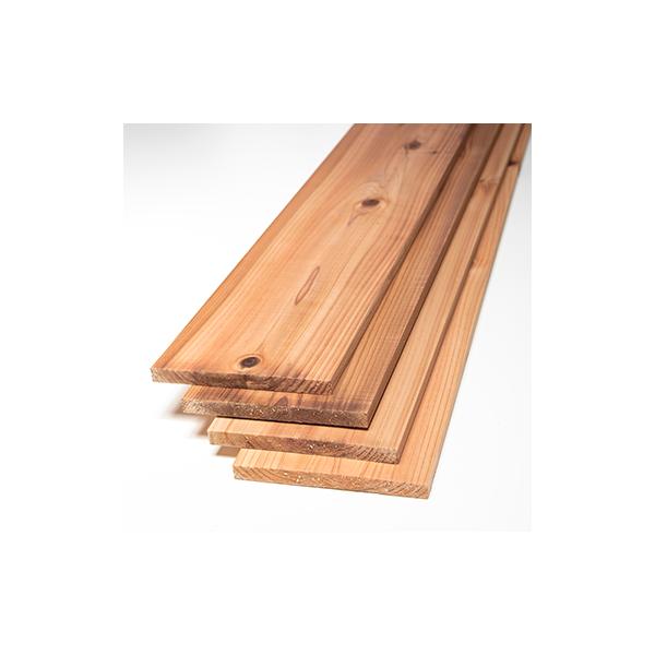 川島材木店 杉板 4枚セット 長182cm 巾15(14)cmx厚1.3cm 棚 棚板 床 腰