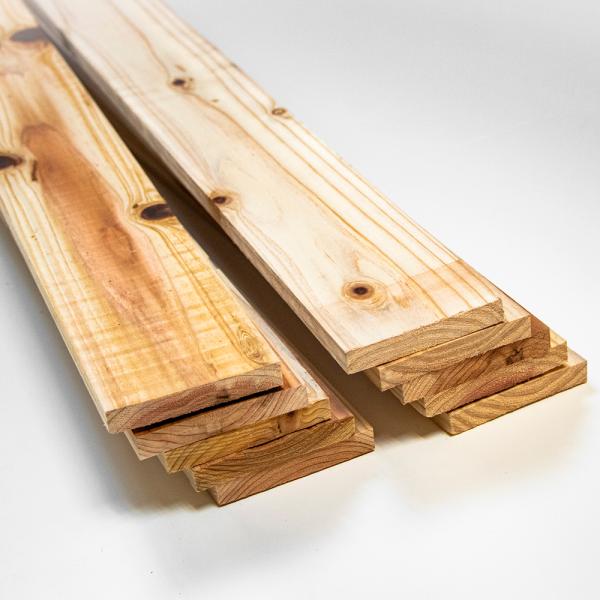 ②セット品　木の板 川島材木店 貫板 長182cm [10本セット] 9x1.3cm 国産杉 下地 補助 屋根
