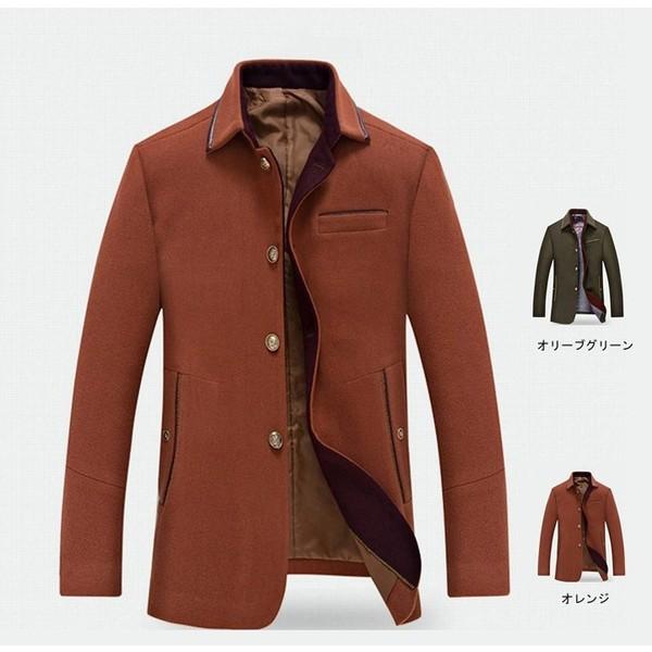 Pコート ピーコート ウールメルトン ロング コート ジャケット
