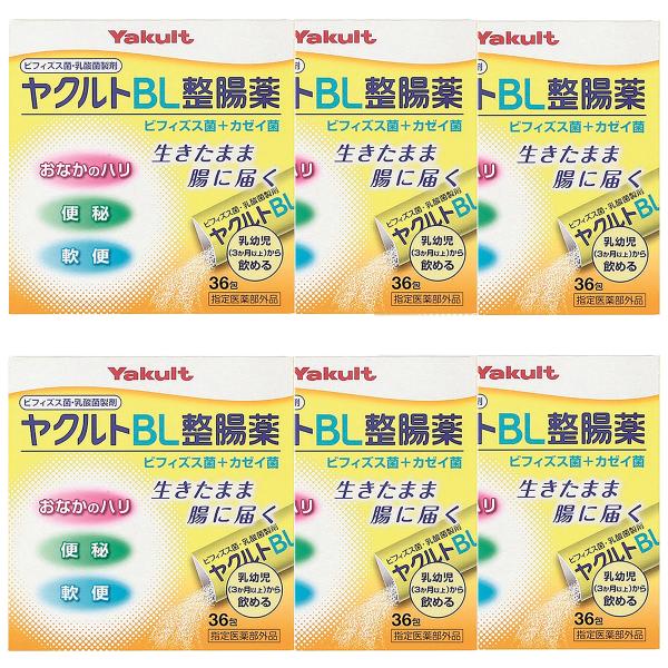 Yakult（ヤクルト） ヤクルトBL整腸薬 36包×6個セット 指定医薬部外品