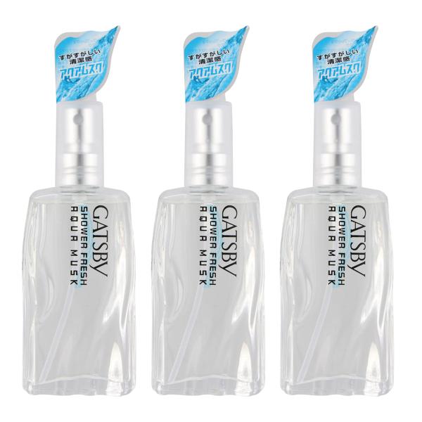 GATSBY（ギャツビー） シャワーフレッシュ アクアムスク 60mL×3個