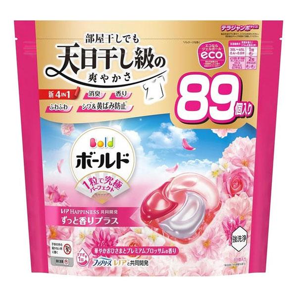 ボールド〈華やかおひさまとプレミアムブロッサムの香り〉テラジャンボ 89個×3袋 ボールド ジェルボール 4D 華やかおひさまとプレミアムブロッサムの