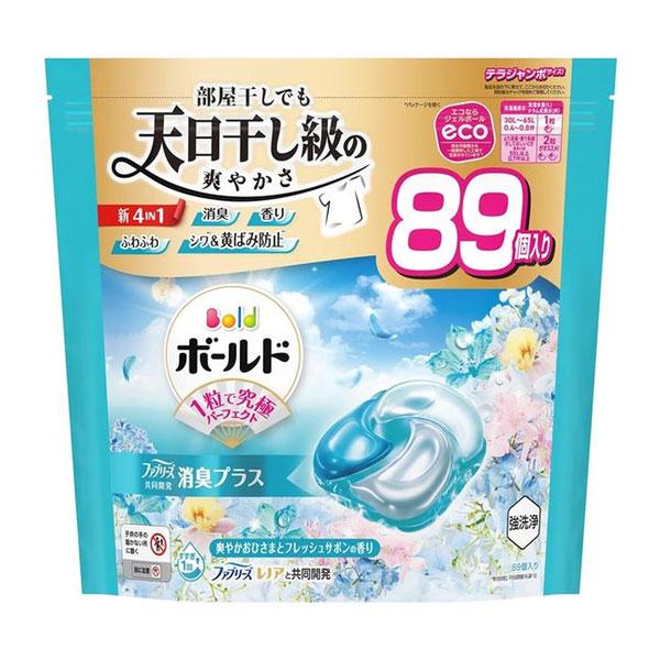 ボールド ジェルボール 4D 爽やかおひさまとフレッシュサボンの香り 