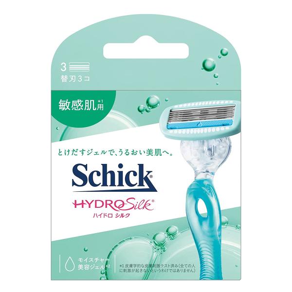 Schick/剃刀/カミソリ/敏感肌用/6種の美容成分配合