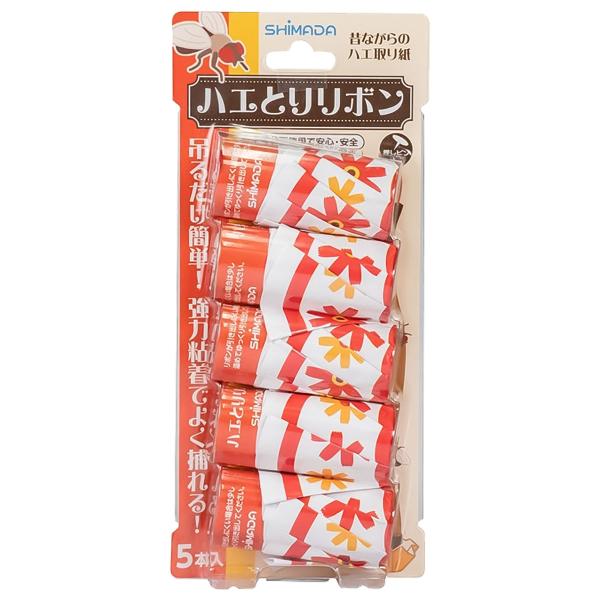 他サイト： SHIMADA ハエとりリボン 5P メール便送料無料の商品画像